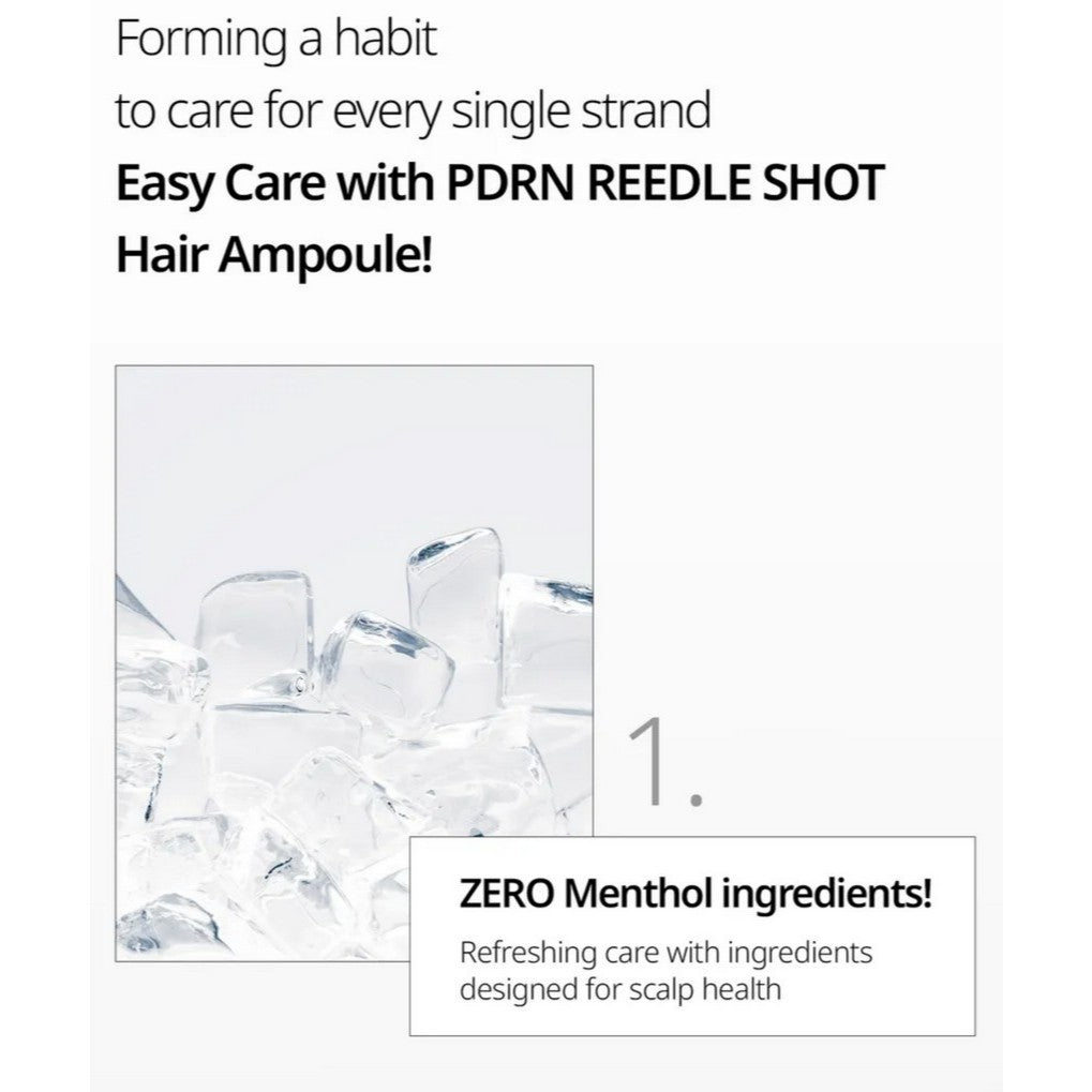 VT PDRN Reedle Shot Hair Ampoule 15ml (3 Types) │ 100 / 300 / 700dL