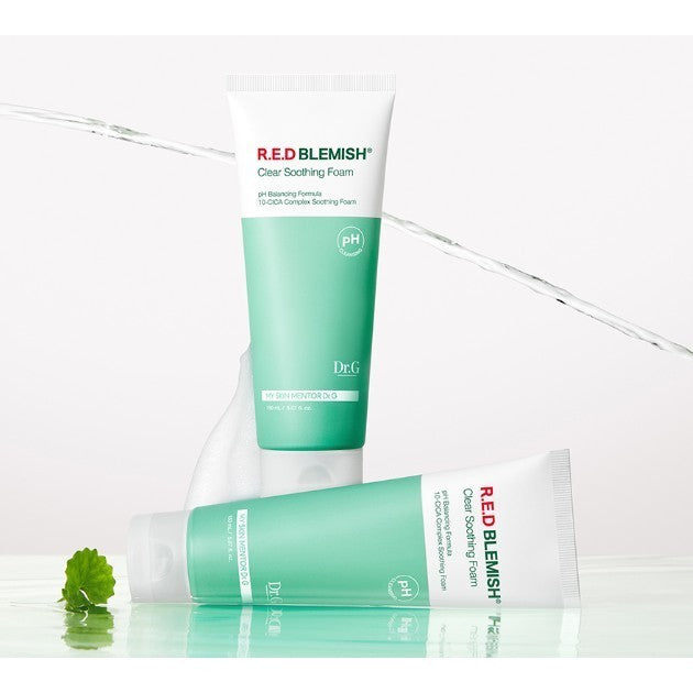 [RENEWED] DR.G Red Blemish Cica Soothing Foam 150ml
