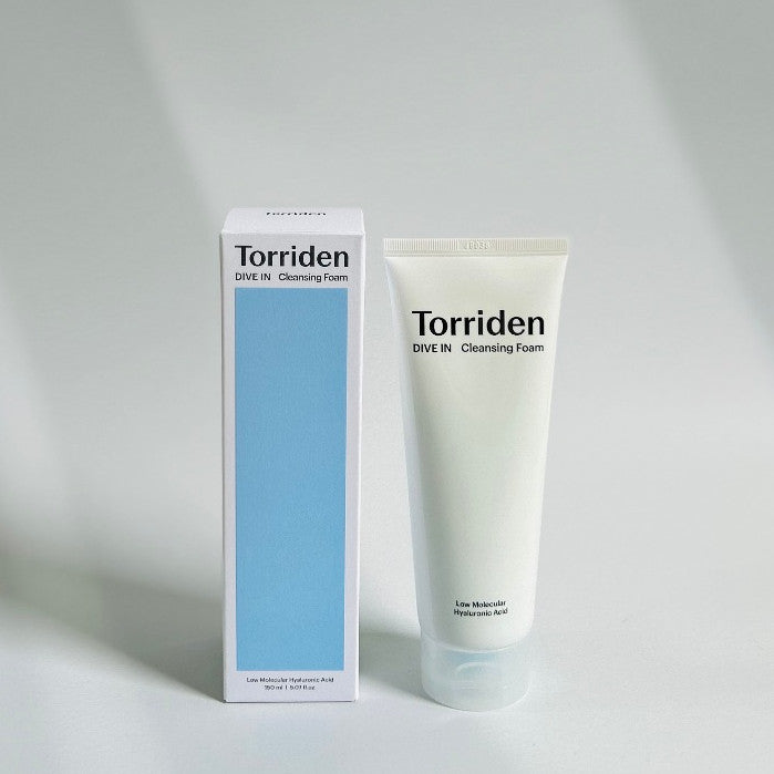 Torriden DIVE-IN Cleansing Foam / Balanceful Cleansing Foam 150ml (2 Types)