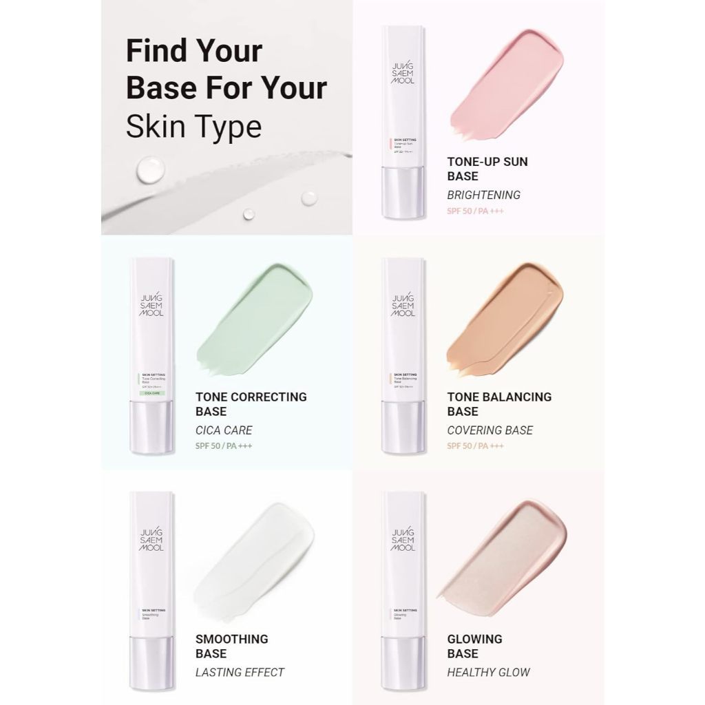 JUNGSAEMMOOL Skin Setting Tone-up Sun Base 40ml 6Type