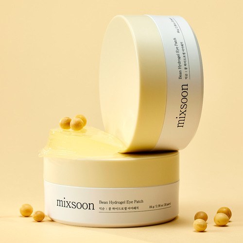 mixsoon Hydrogel Eye Patch 30 pairs (3 Types) │ Bean / Collagen / Cica-Hyal