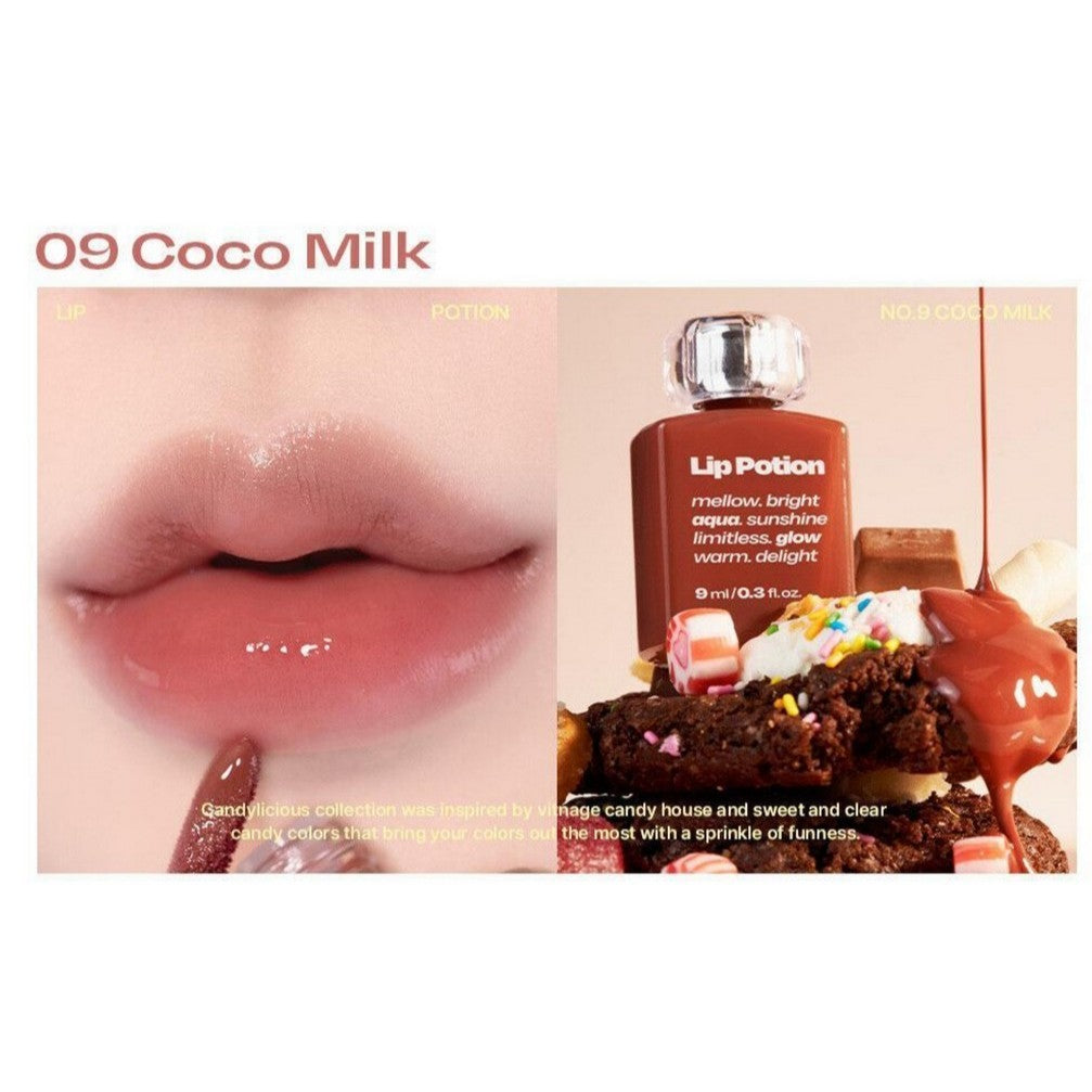 [Alternativestereo] Lip Potion Aqua Glow, 9mL | 6 colors + (New) 3 colors