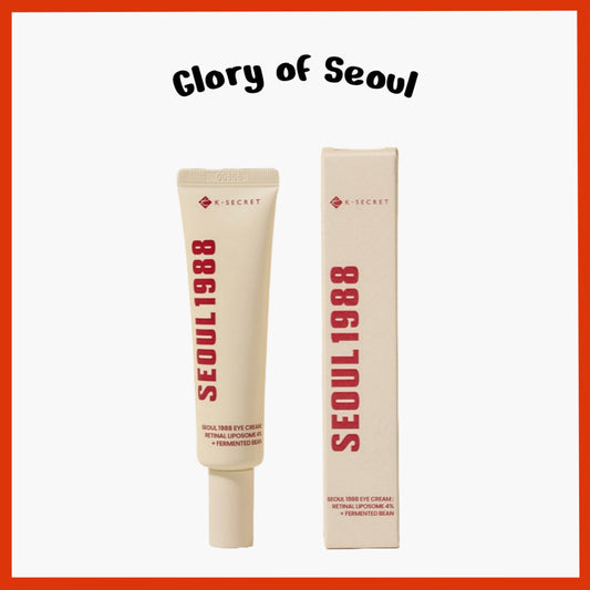 K-SECRET SEOUL 1988 Eye Cream : Retinal Liposome 4% + Fermented Bean 30ml