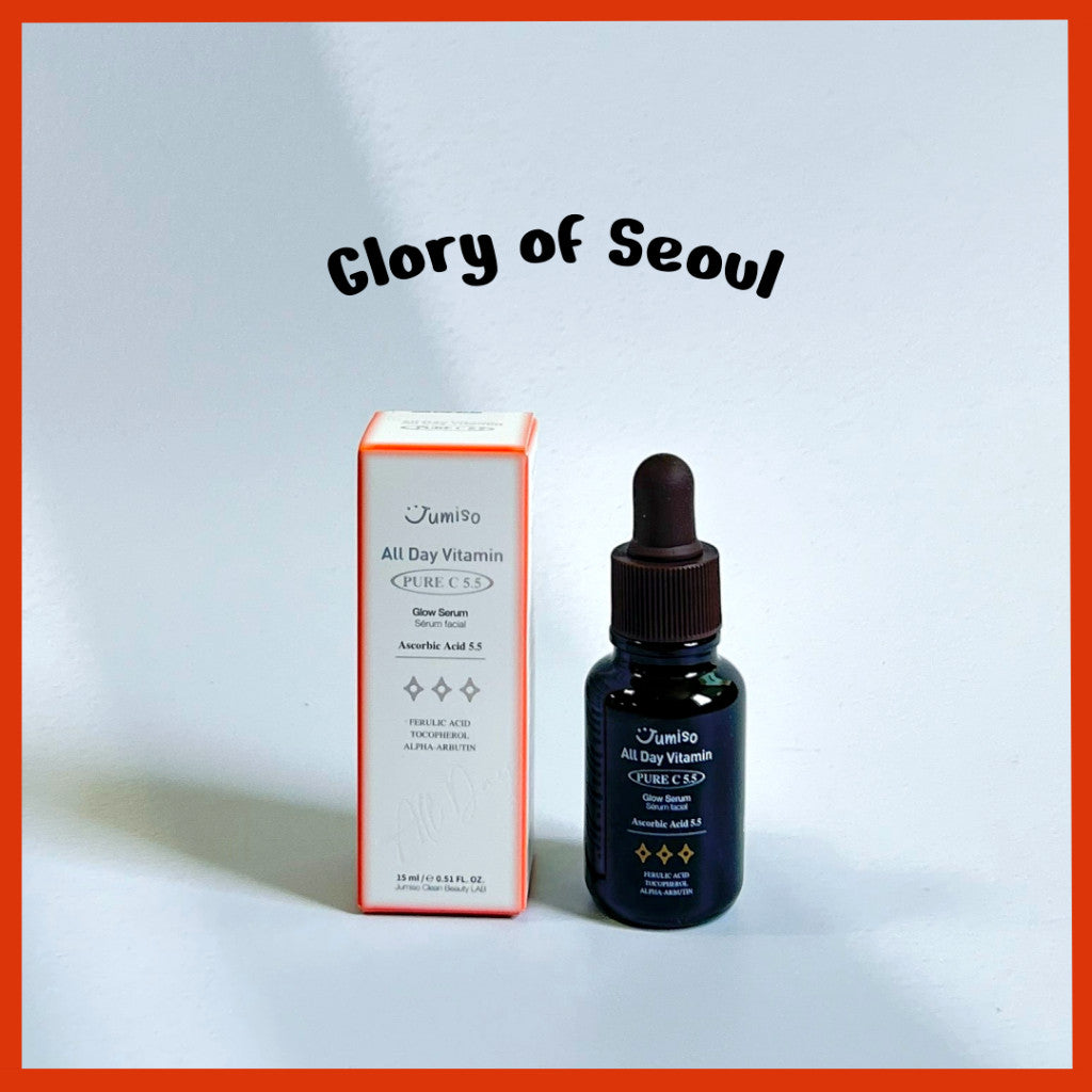 [MINI] Jumiso All Day Pure C 5.5 Glow Serum 15ml | Aronia Fruit Extract | Pure Vitamin C