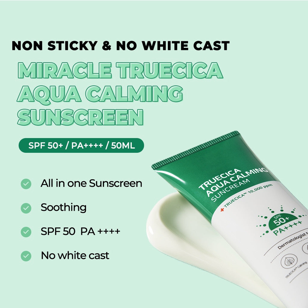 Crema solar calmante Truecica Aqua de Some By Mi SPF50+ PA++++ 50 ml