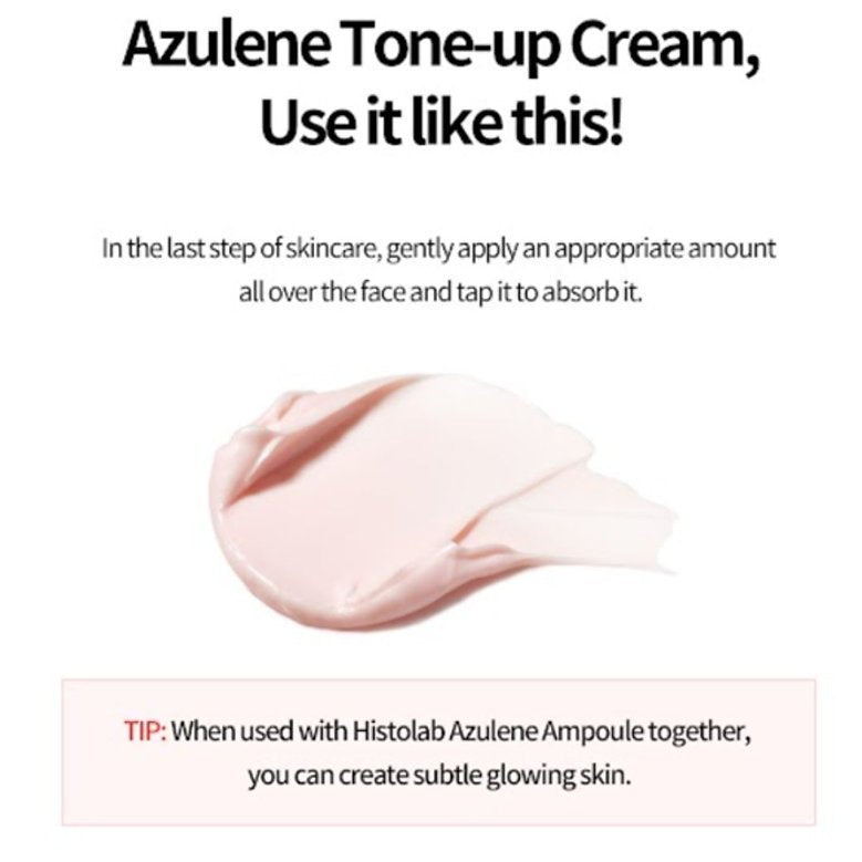 Crema con color Histolab Azulene SPF 50+/PA+++ 50ml