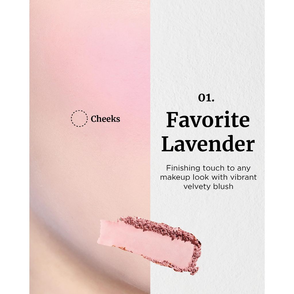 VDL cheek stain blusher 6g (6colors)