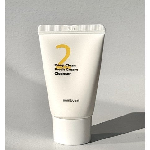 Numbuzin No.2 Deep Clean Fresh Cream Cleanser 120ml / 15ml
