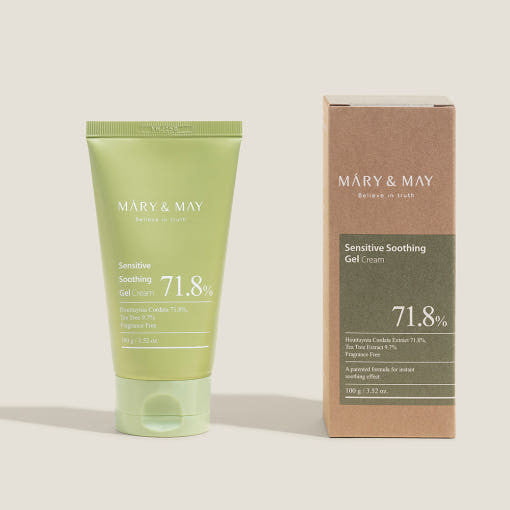 MARY&MAY Crema en gel calmante para piel sensible / Crema para imperfecciones (2 tipos)