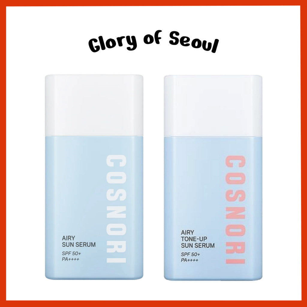 COSNORI airy sun screen, 50ml (2options/Sun serum, Tone-up Sun Serum)