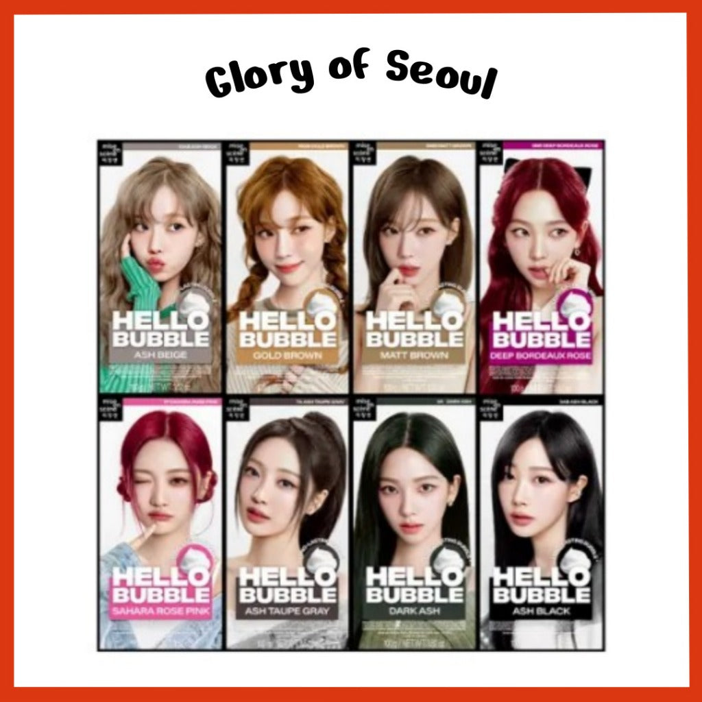 [Renovado] Tinte para cabello Mise en Scene New Hello Bubble