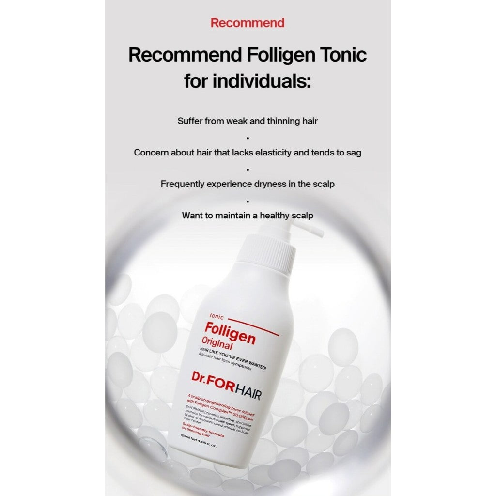 DR.FOR HAIR Folligen Tonic 120ml