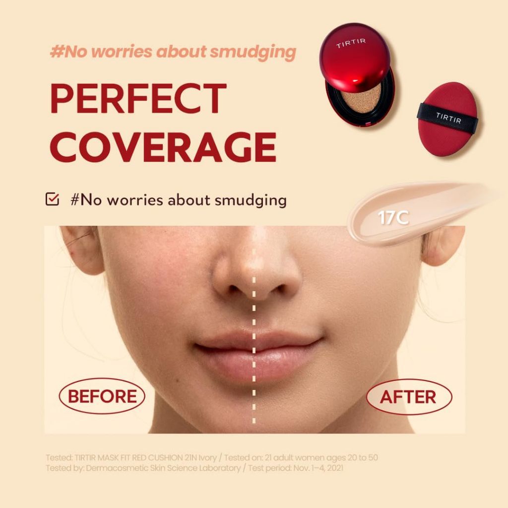 [MINI] TIRTIR Mask Fit Red Cushion Foundation Mini 4.5g (45 Shades)