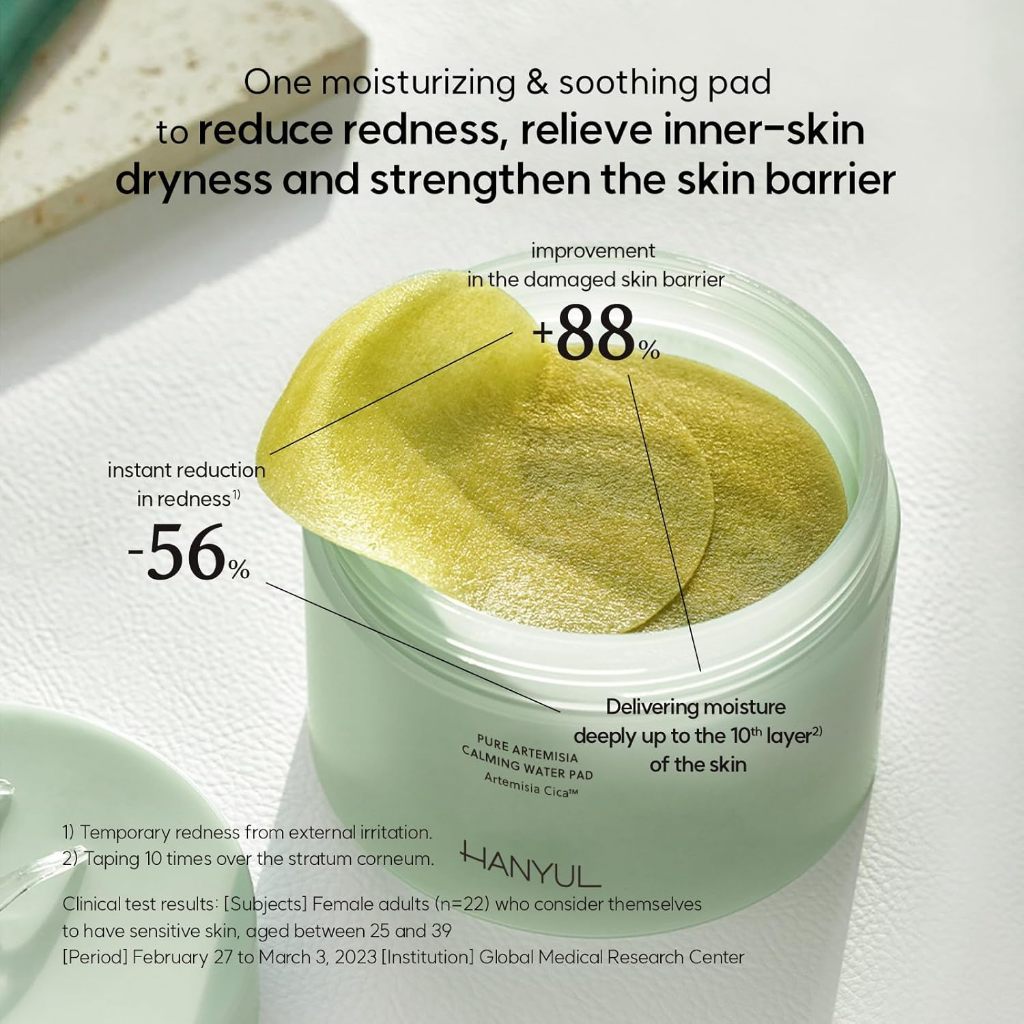 HANYUL TONER PAD 3TYPE(Artemisia , Yuja , Chestnut)