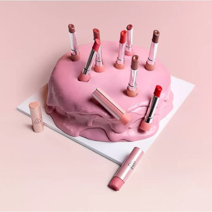 3CE Glazed Lip Glow 3.2g (9 Colors)