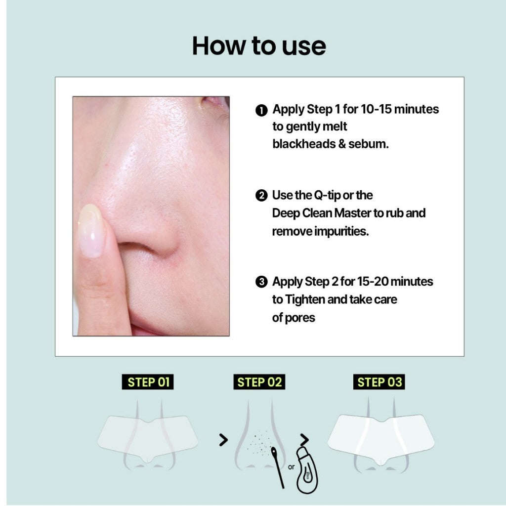 ilso Natural Mild Clear Nose Patch 10 Pieces Nose Pack