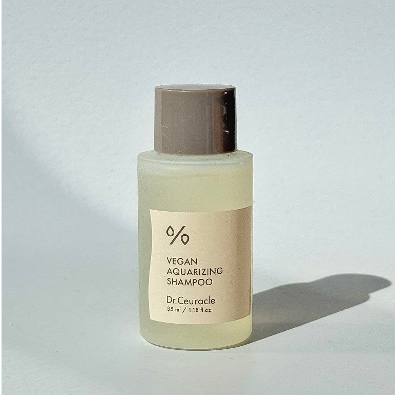 [MINI] DR.CEURACLE Vegan Aquarizing Shampoo / Conditioner 35ml