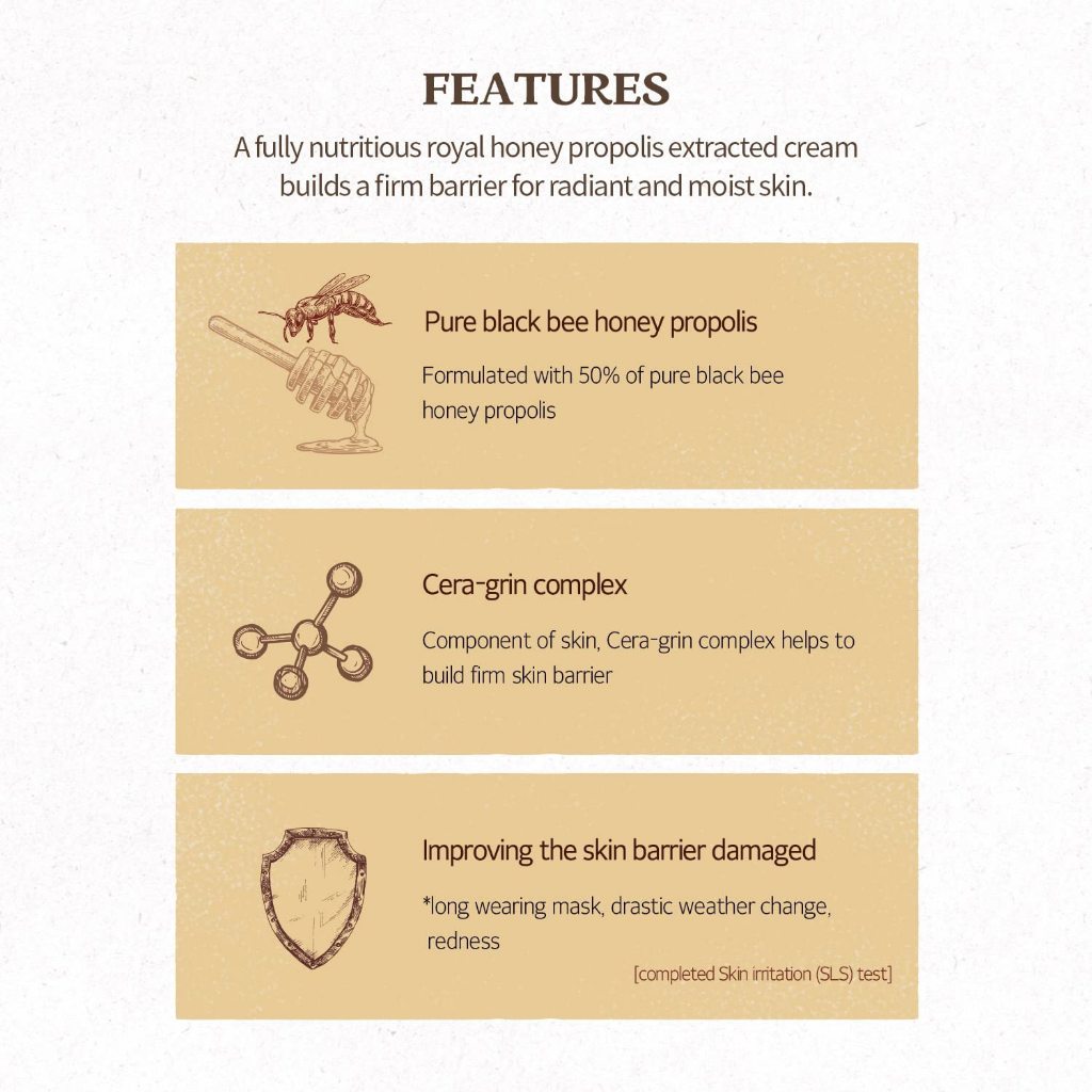 SKINFOOD Royal Honey Propolis Enrich Barrier Cream 63ml