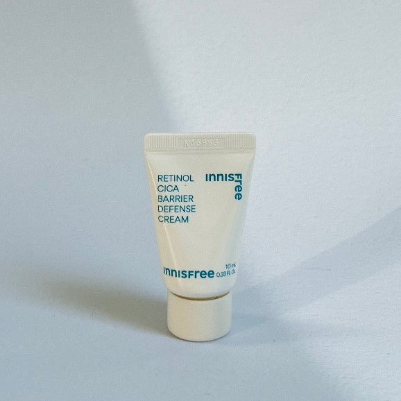 [MINI] Innisfree Retinol Cica Repair Ampoule 7ml / Cica Barrier Defence Cream 10ml