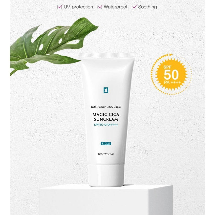 TOSOWOONG Magic Cica Suncream 45ml SPF 50+ PA++++