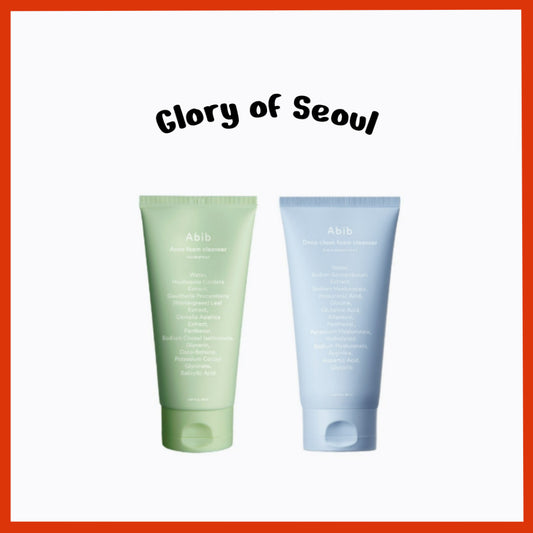 Abib Foam Cleanser 150ml (2 Types) | (Acne / Deep Clean Foam)