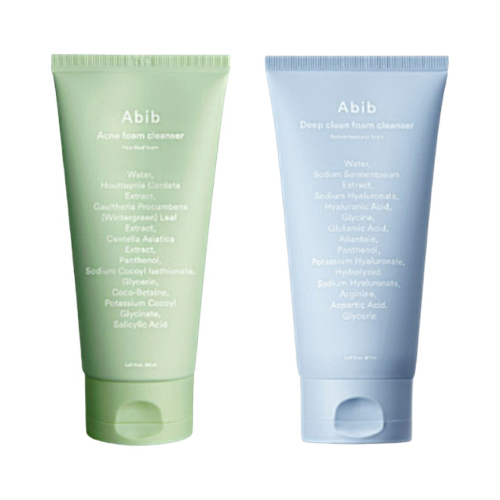 Abib Foam Cleanser 150ml (2 Types) | (Acne / Deep Clean Foam)