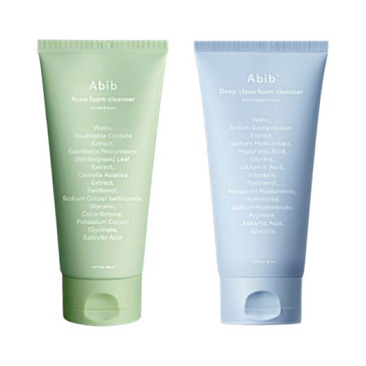Abib Foam Cleanser 150ml (2 Types) | (Acne / Deep Clean Foam)