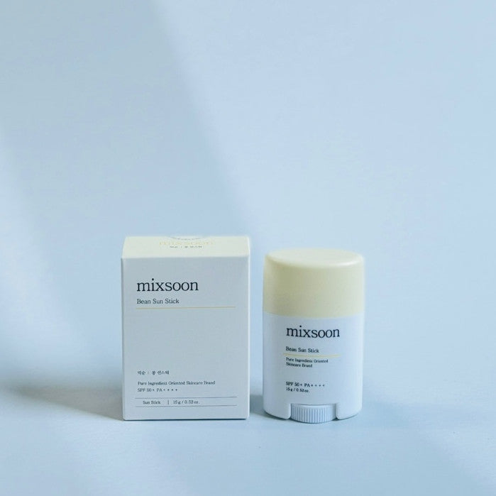 mixsoon Sun Stick SPF 50+ PA++++ 15g (2 Types) | Bean / Cica-Hyal