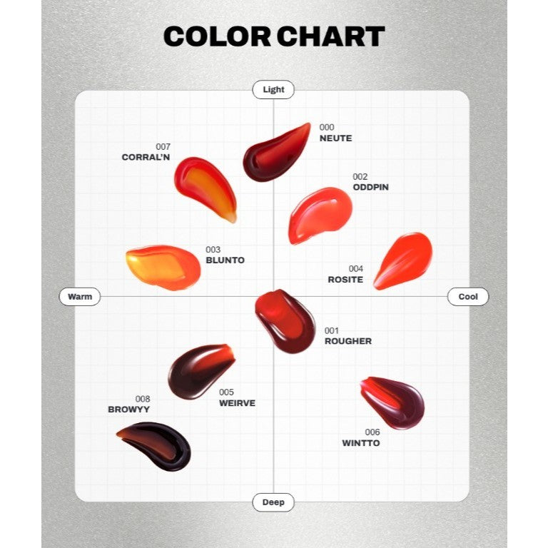 OIAD Liptique 9 colors