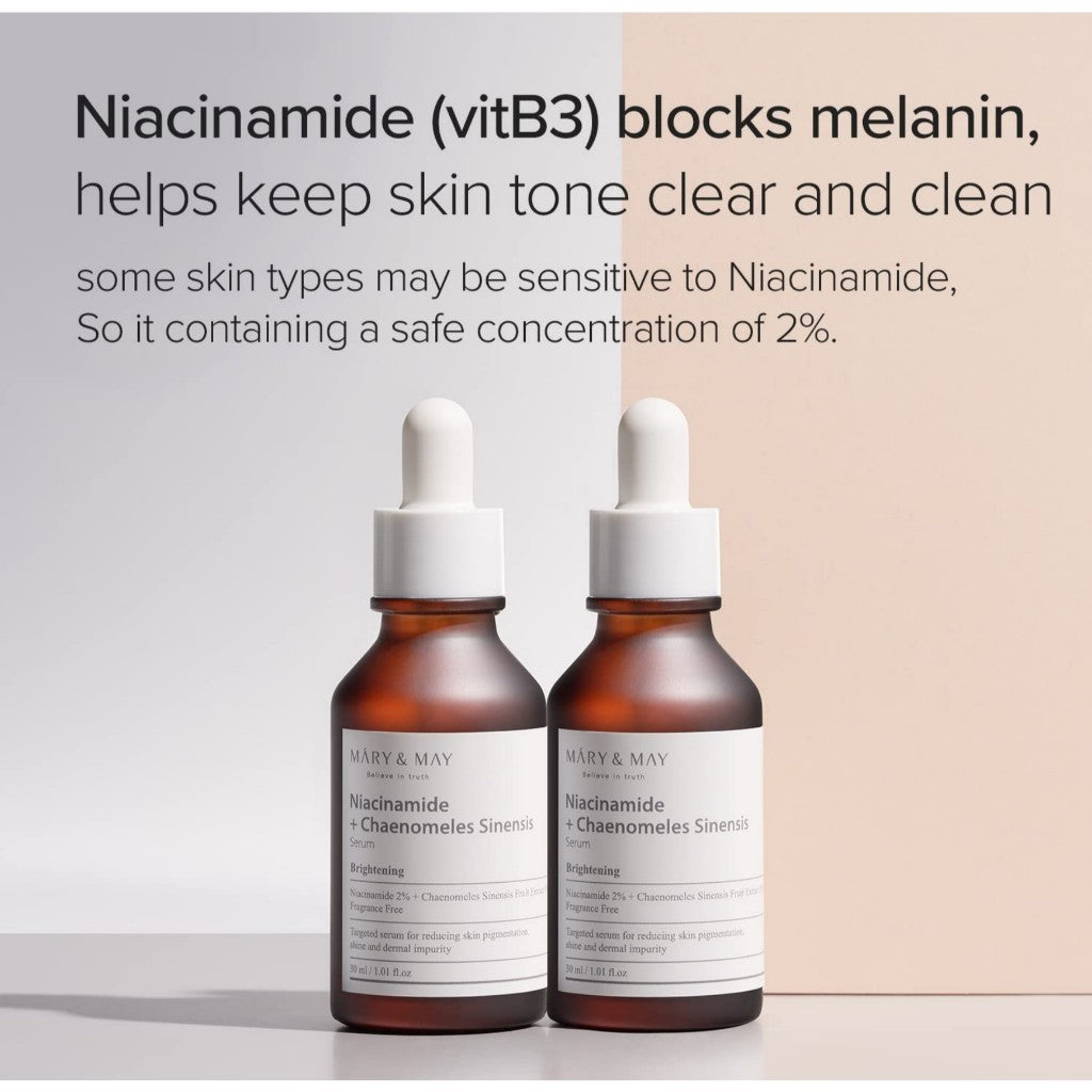[MINI] MARY&MAY Niacinamide Chaenomeles Sinensis Serum 10ml