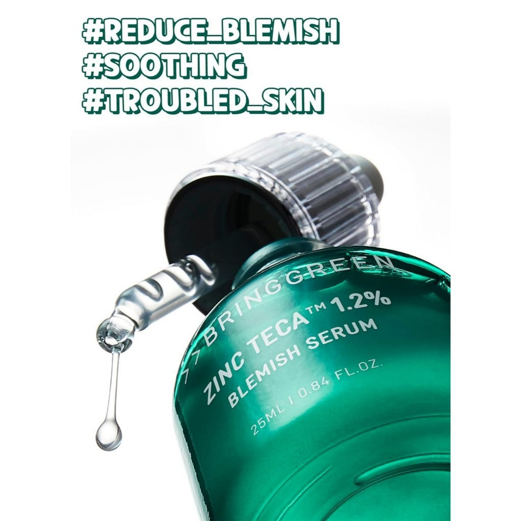 BRING GREEN  Zinc Teca 1.2% Serum 25ml (No Box)