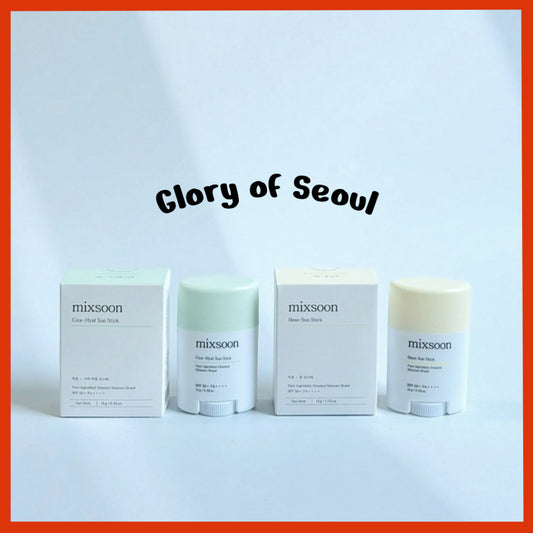 mixsoon Sun Stick SPF 50+ PA++++ 15g (2 Types) | Bean / Cica-Hyal