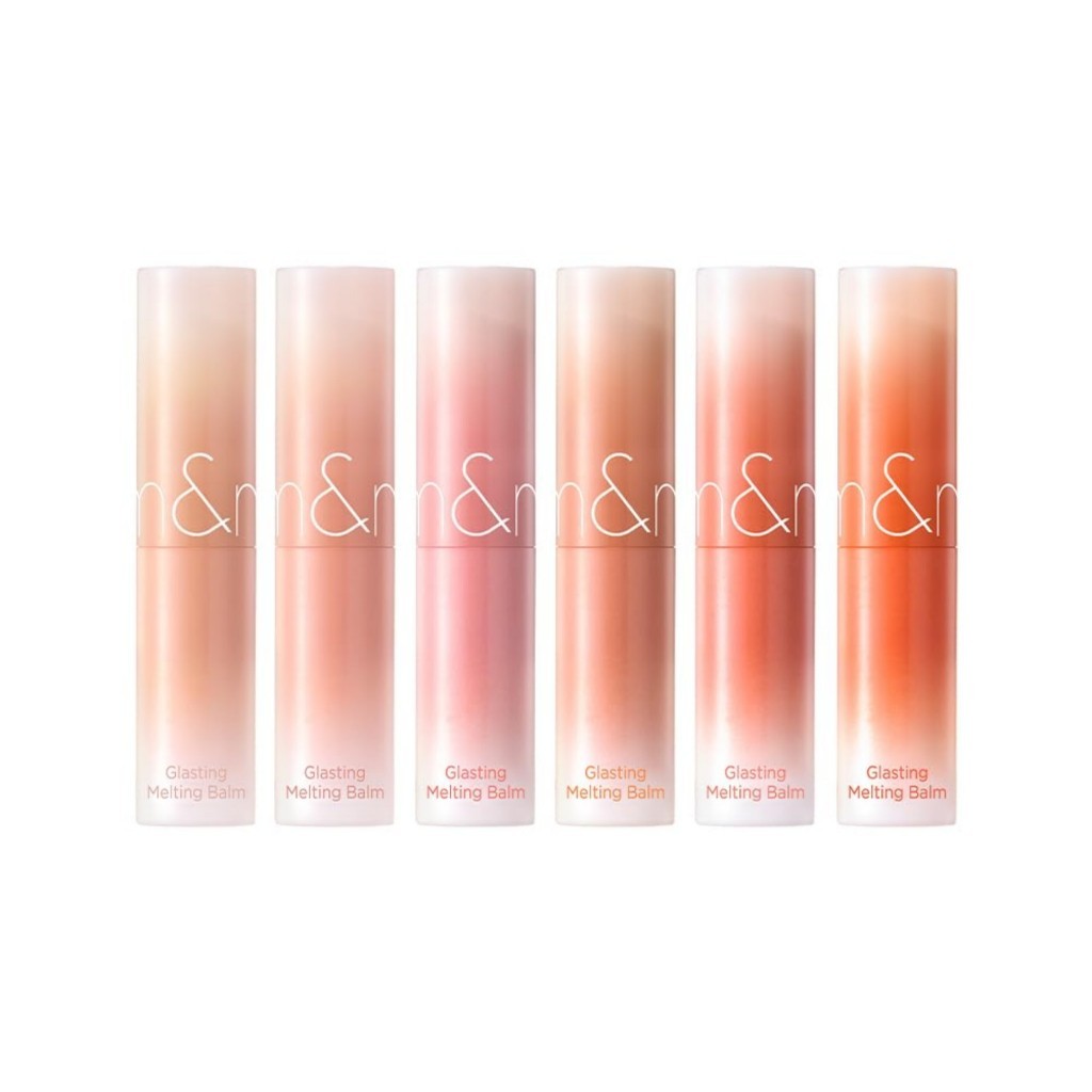rom&nd Glasting Melting Balm 3.5g, Glossy, Plumping Lips, Moisture, Translucent, Water Bomb, High Pigmented, Vegan