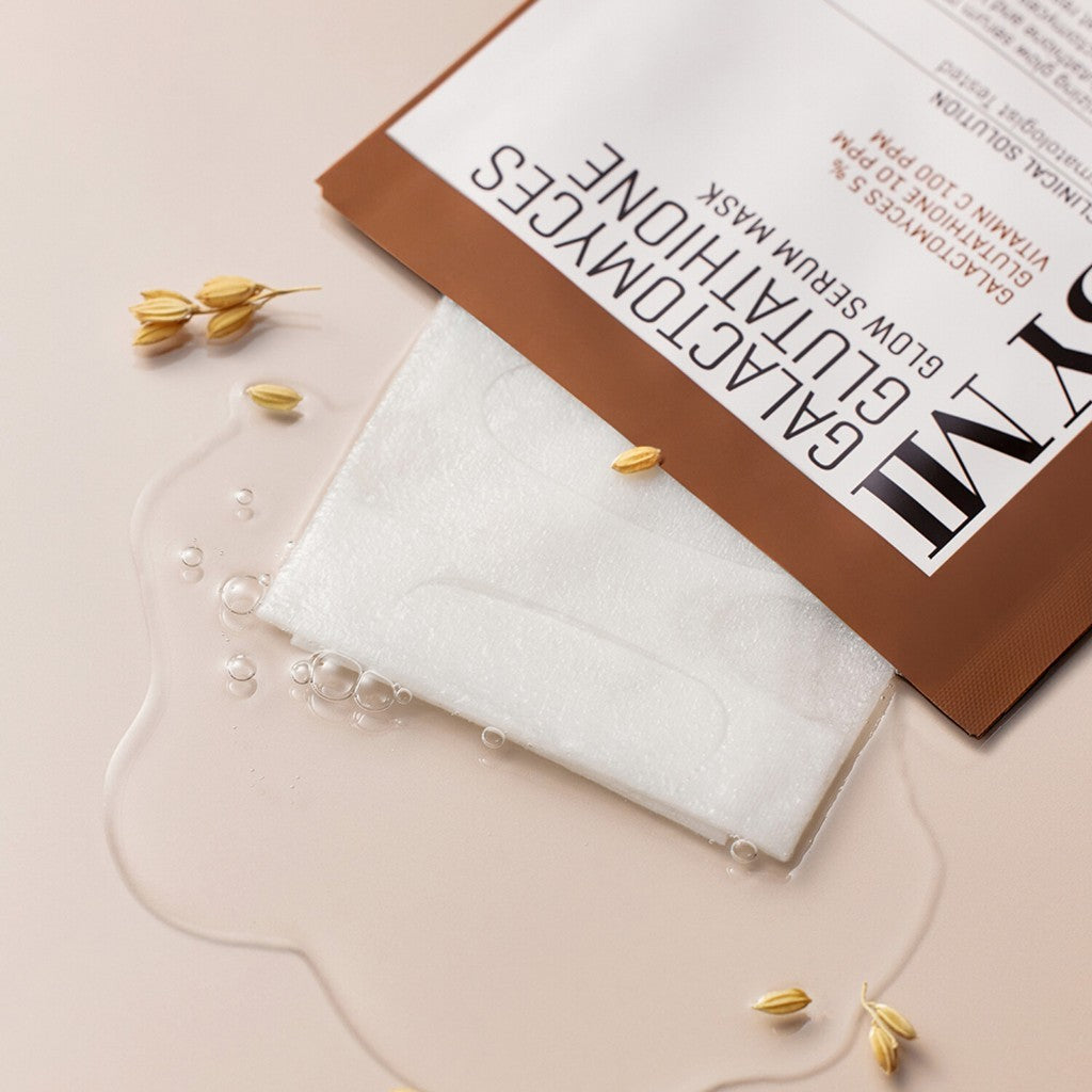 SOME BY MI Galactomyces Glutathione Glow Serum Mask Sheet/ Retinol Intensive Reactivating Mask 1ea