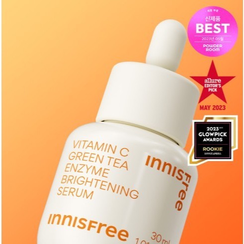 Innisfree Vitamin C Green Tea Enzyme Brightening Serum 30ml / 50ml