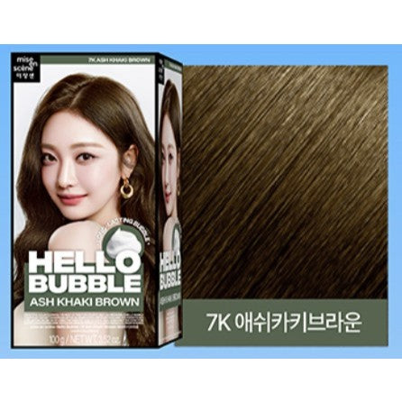 [Renovado] Tinte para cabello Mise en Scene New Hello Bubble