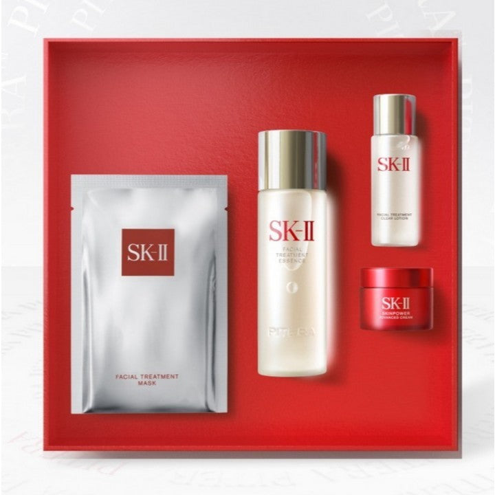 SK-II PITERA™ Full Line SET (Facial Treatment Clear Lotion/Facial Treatment Mask/Facial Treatment Essence/SKINPOWER Advanced Cream)