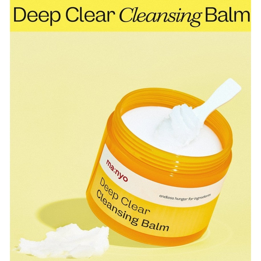 [MANYO] Deep Clear Cleansing Balm, 132mL | Vegan, Hyaluronic acid, Allantoin, Panthenol