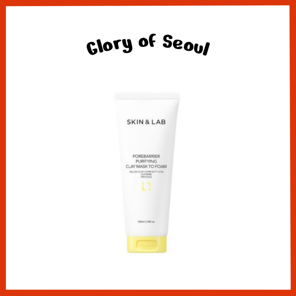 SKIN&LAB Porebarrier Purifying Clay Mask to Foam 100ml