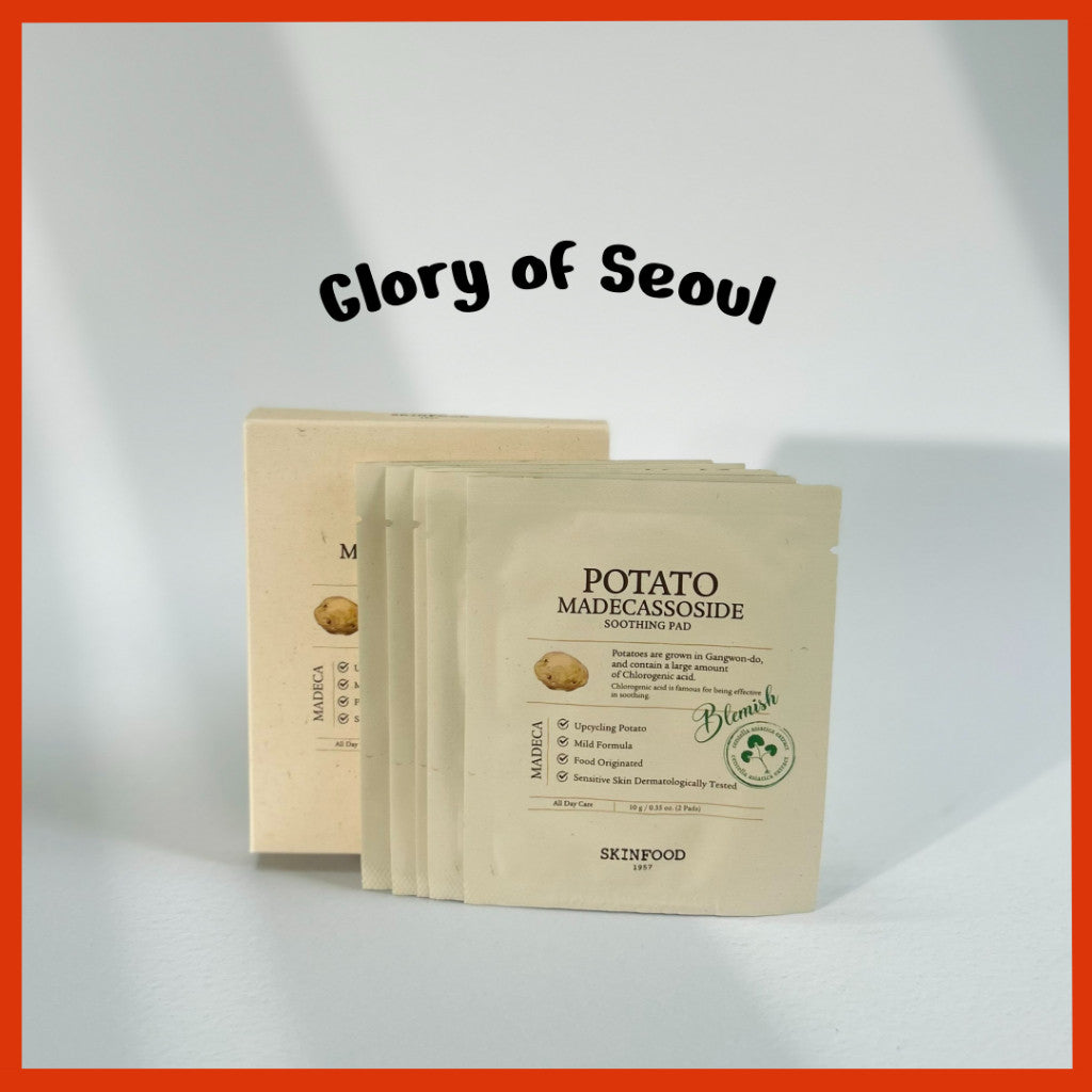 [MINI] SKINFOOD POTATO Madecassoside Pad 10p