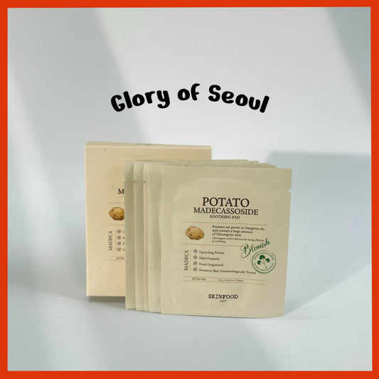 [MINI] SKINFOOD POTATO Madecassoside Pad 10p