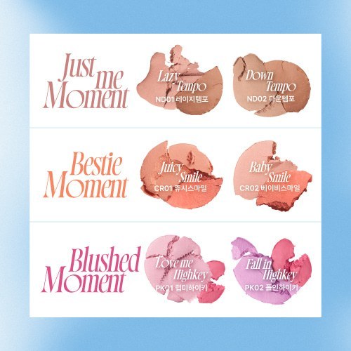 FWEE Mellow Dual Blusher (12 Colors)