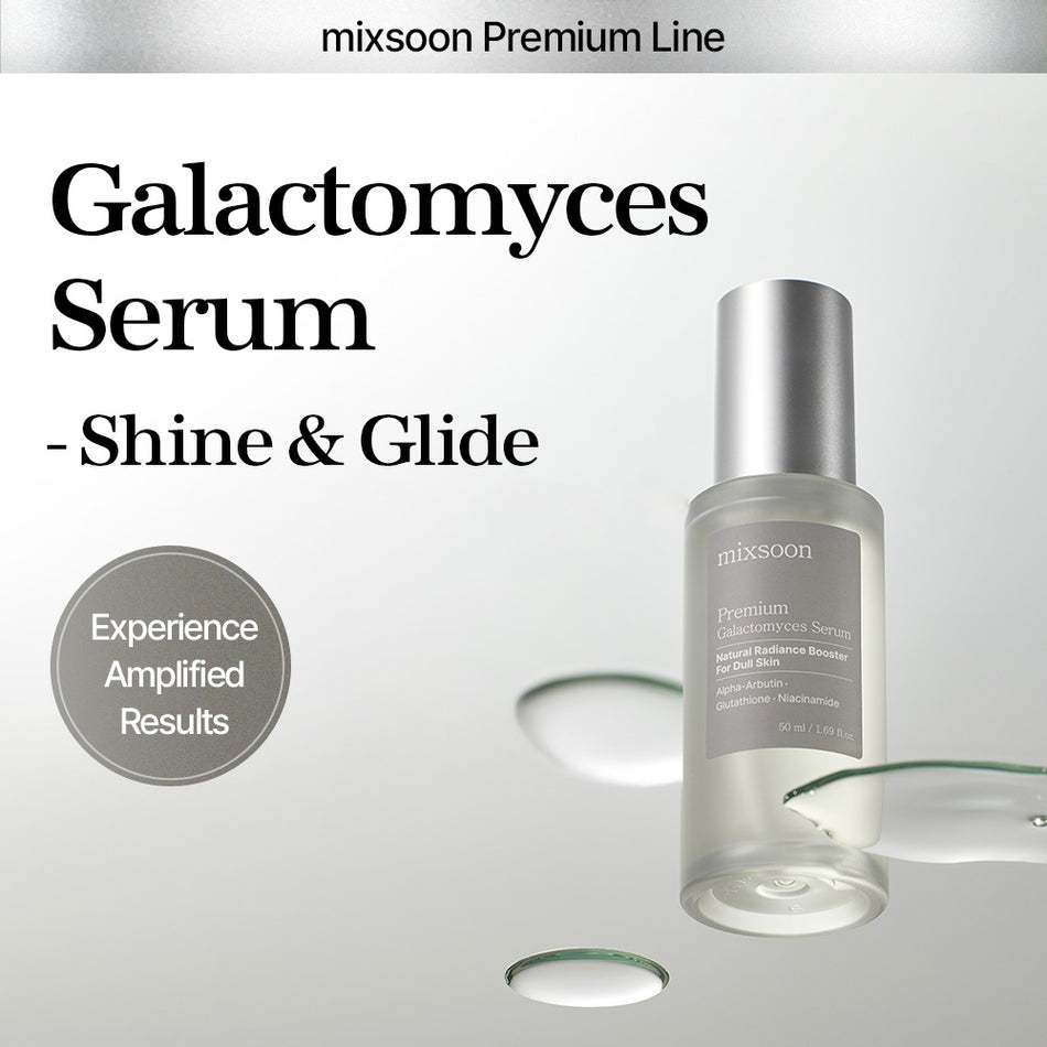 mixsoon Premium Serum 50ml (3 Types) │ Galactomyces / Bifida / Centella Asiatica