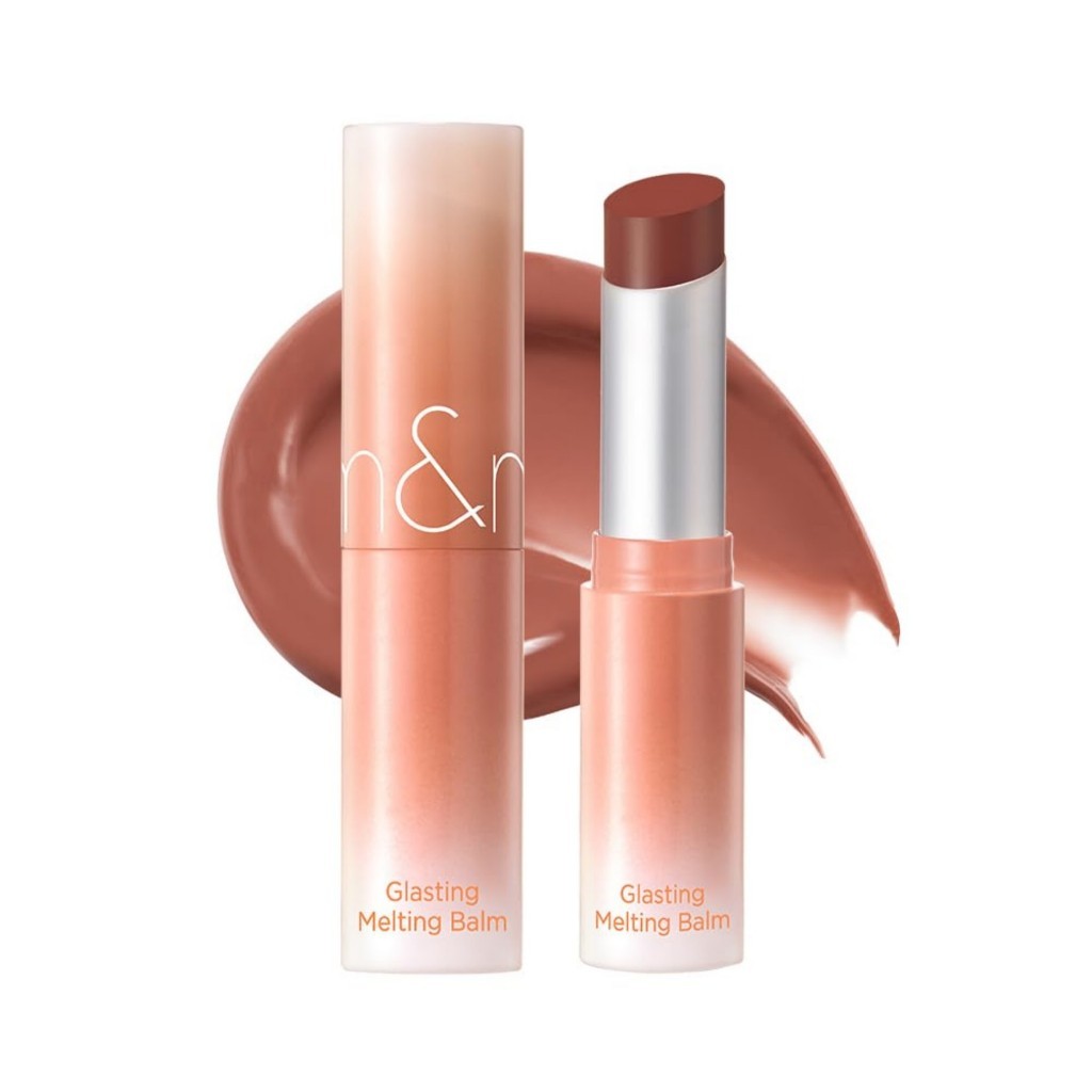 rom&nd Glasting Melting Balm 3.5g, Glossy, Plumping Lips, Moisture, Translucent, Water Bomb, High Pigmented, Vegan
