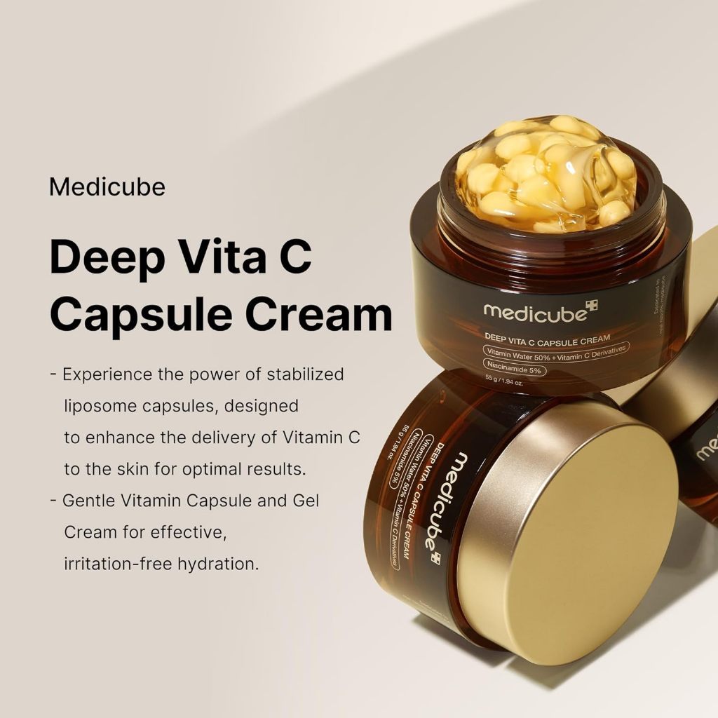 MEDICUBE Deep Vita C Capsule Cream 55ml