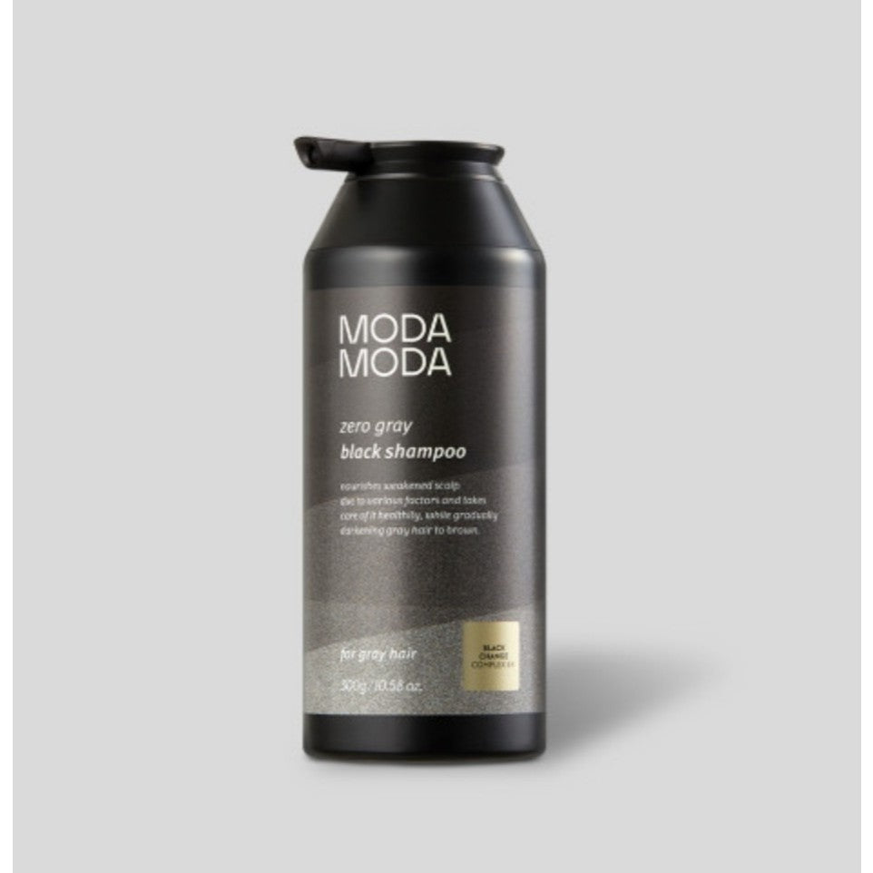 [ModaModa] Zero Gray Black Hair Shampoo (100g/300g) | Natural Darkening Color Shampoo Hair Dye for Hair & Scalp