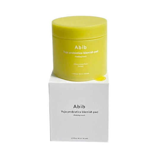 Abib Yuja Probiotics Blemish Pad Vitalizing Touch 60 Pads 140ml