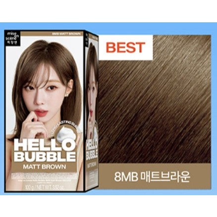 [Renovado] Tinte para cabello Mise en Scene New Hello Bubble