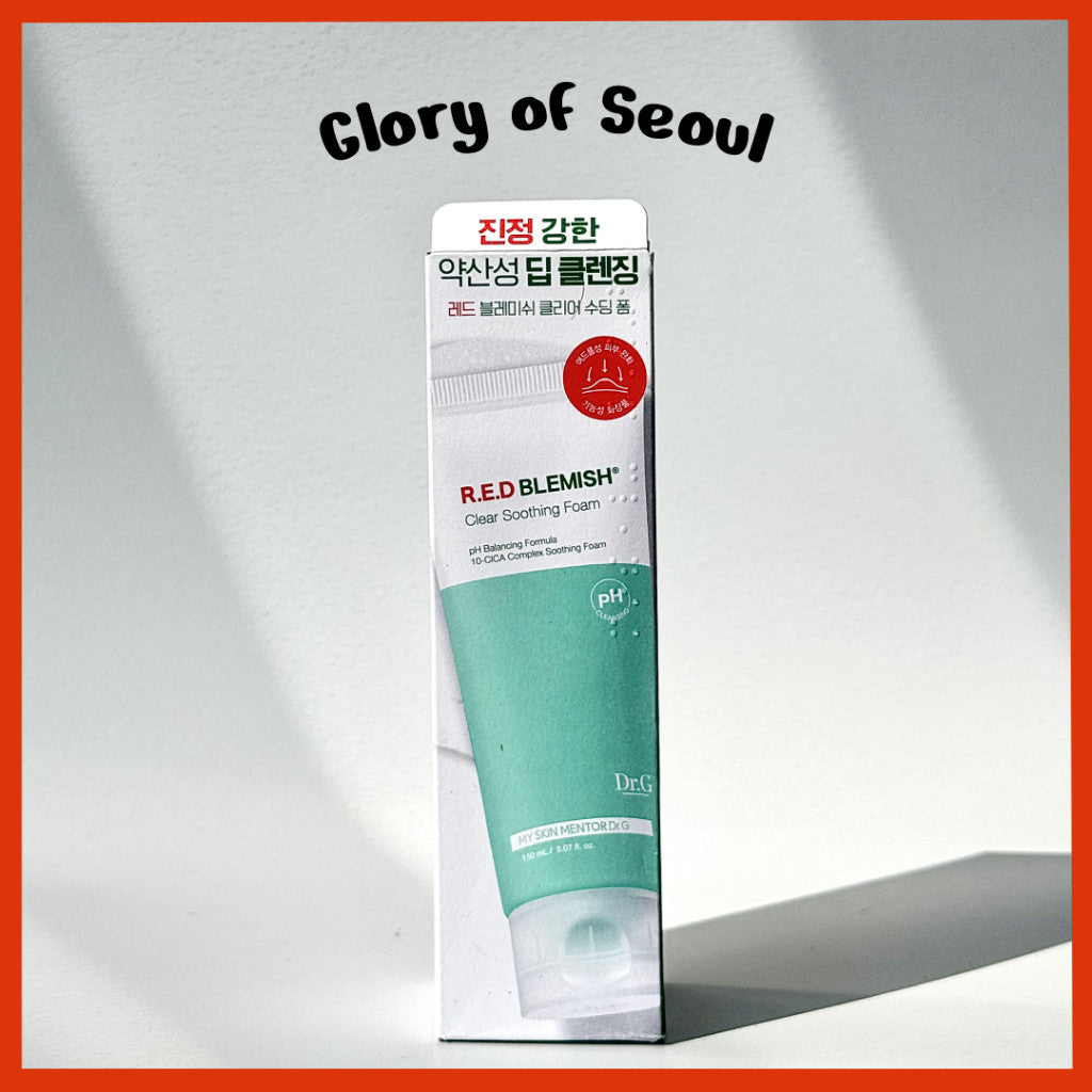 [RENEWED] DR.G Red Blemish Cica Soothing Foam 150ml