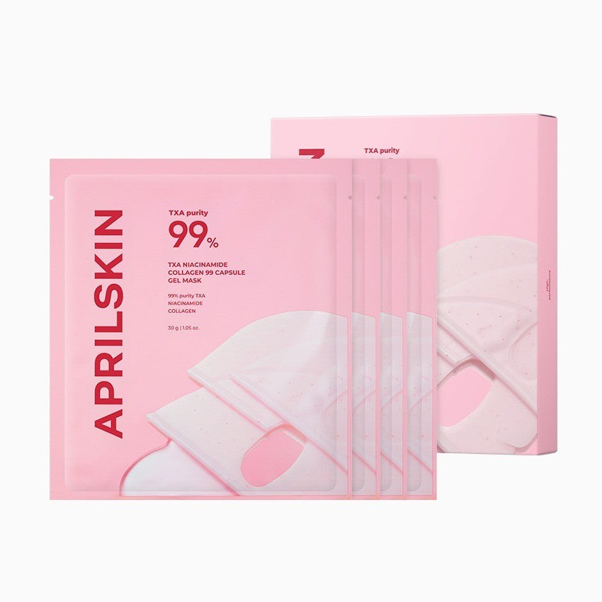 Máscara de Gel em Cápsulas APRILSKIN TXA Collagen 99 - 2 opções